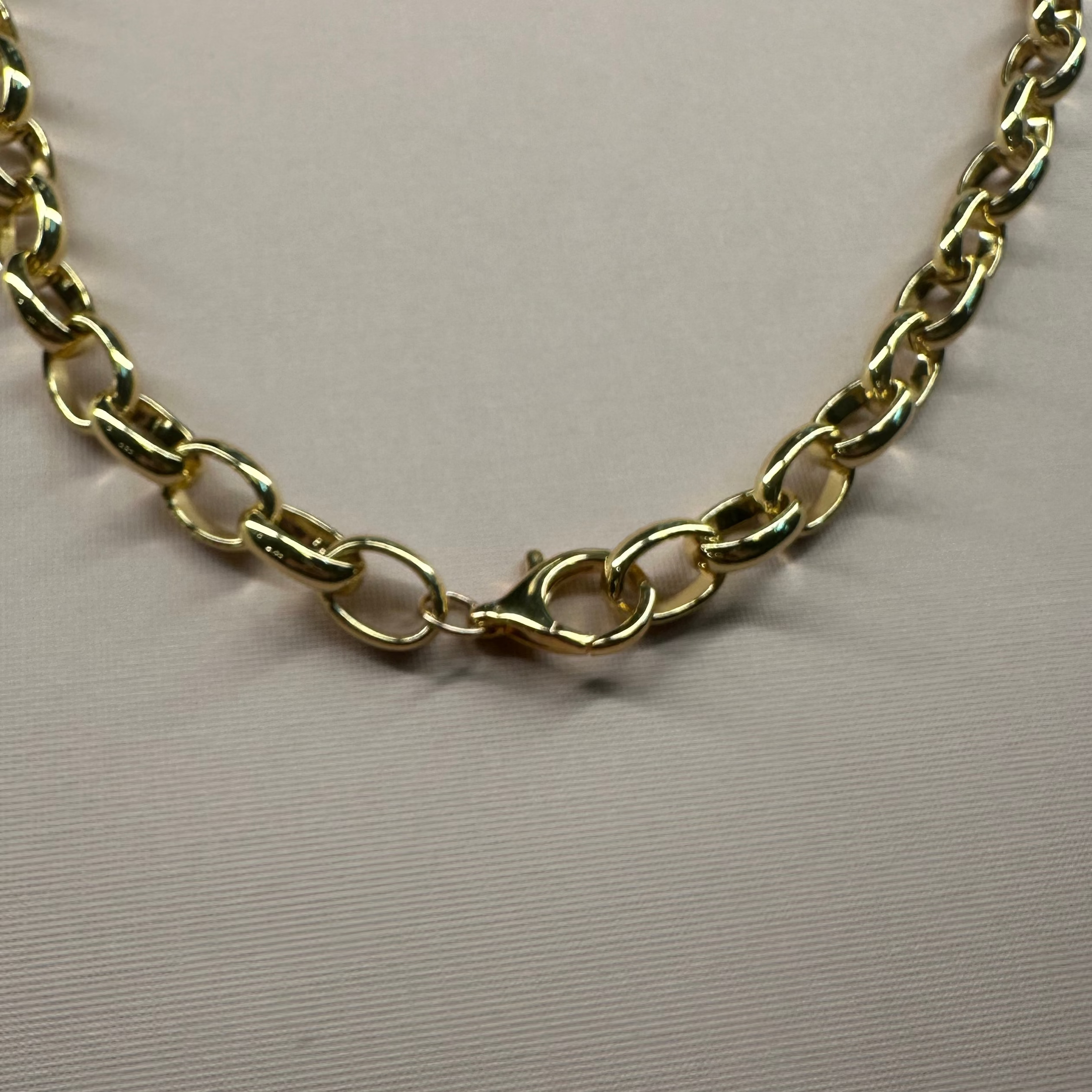 Thick Rolo Chain Necklace Necklaces