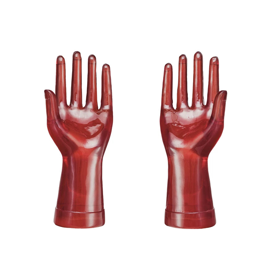 Translucent Resin Hands Home Decor