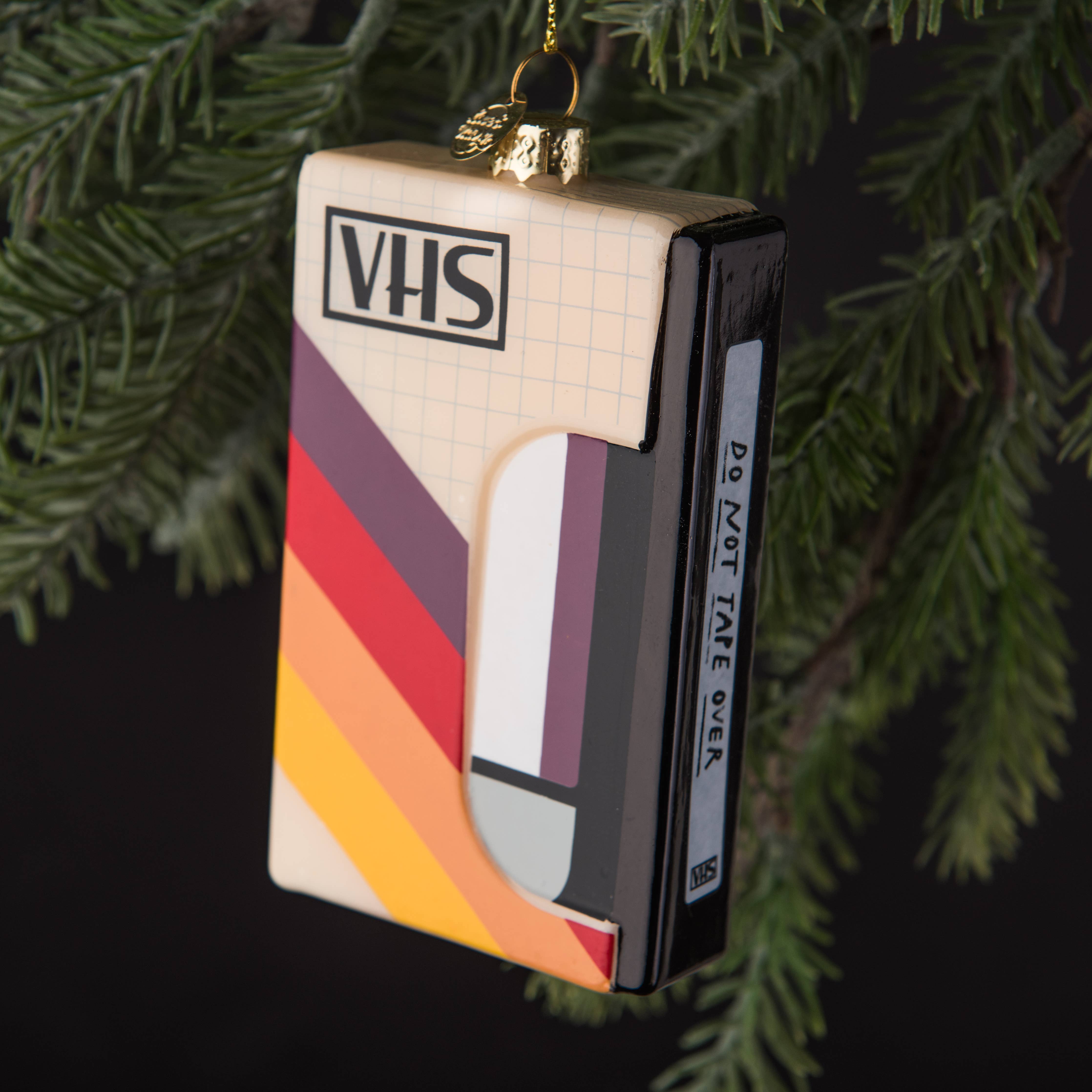 VHS Tape Holiday Ornament Christmas Decor Ornament