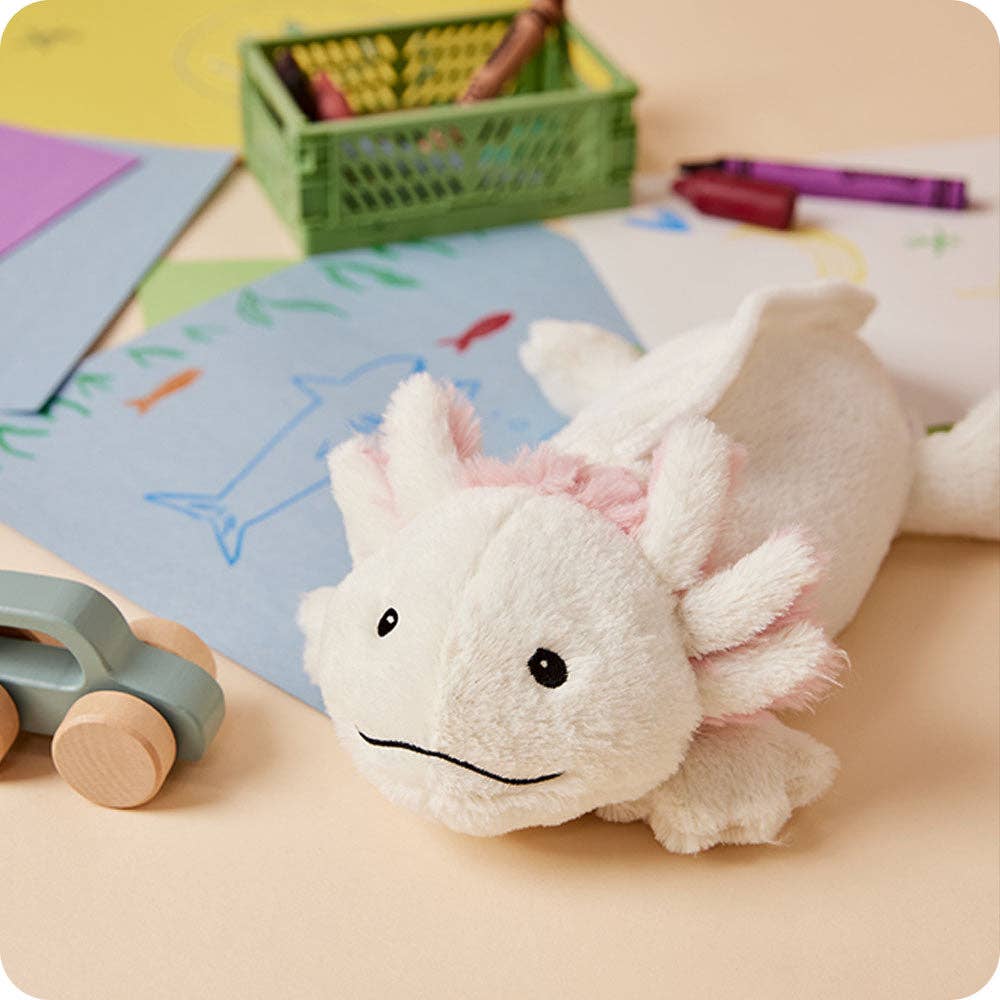 Warmies - Lavender Scented Plush - Gifts - Axolotl Warmies Junior 