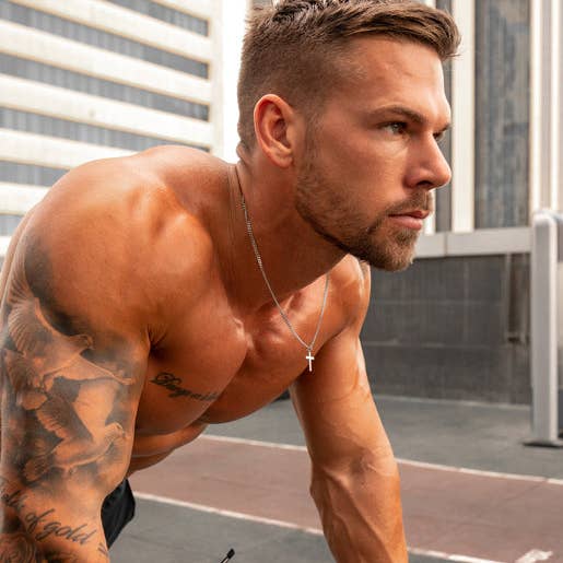 We Are All Smith - Waterproof Stainless Steel Cross For Men 