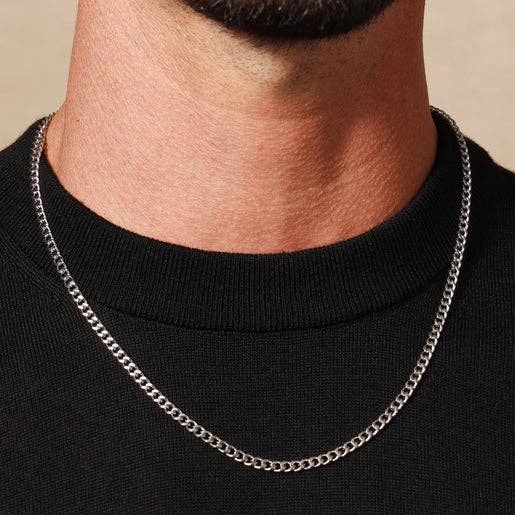 We Are All Smith - Waterproof Stainless Steel Cuban Chain Necklace 4mm 