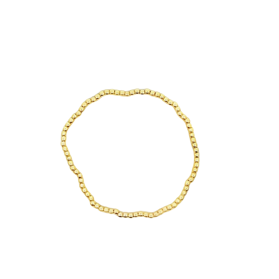 Gold Beaded Bracelet