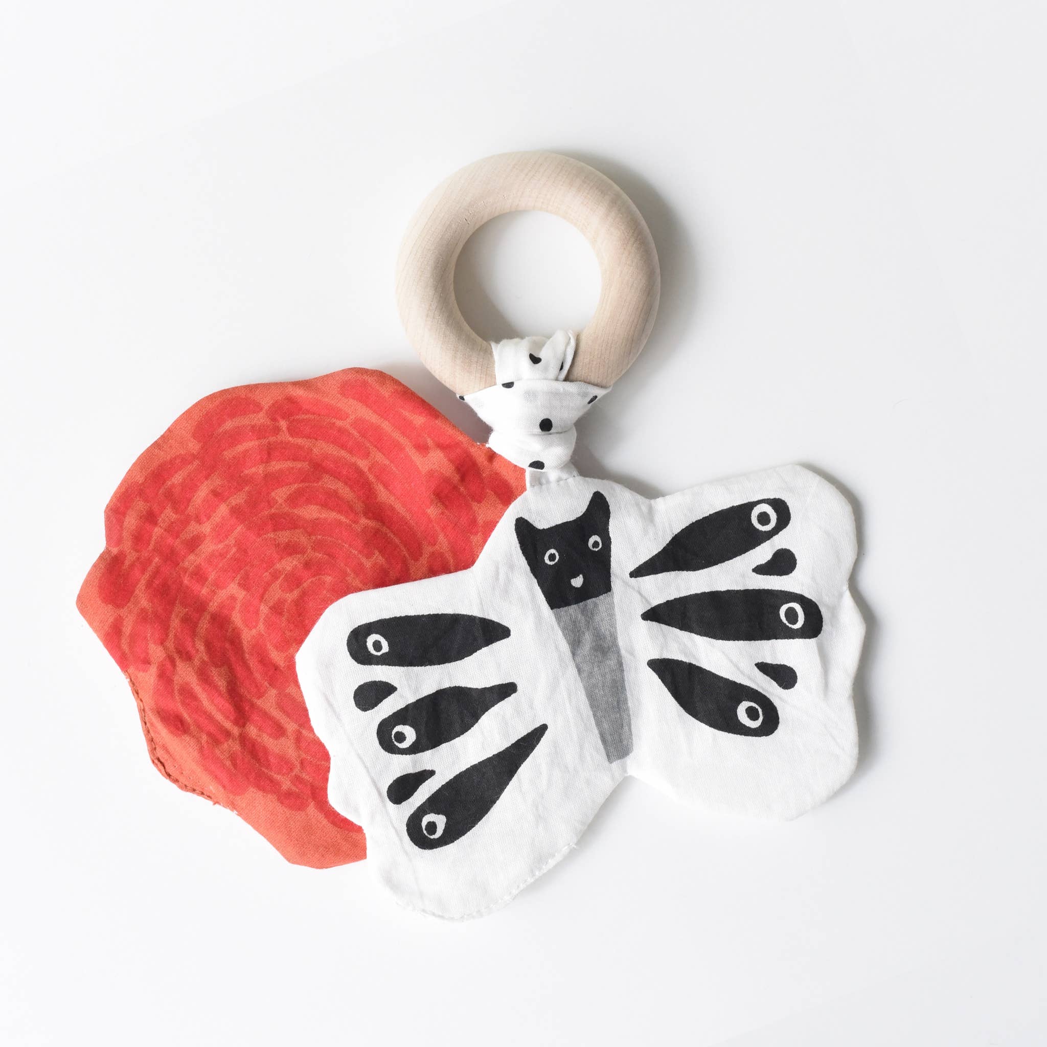 Wee Gallery - Crinkle Teether - Butterfly 