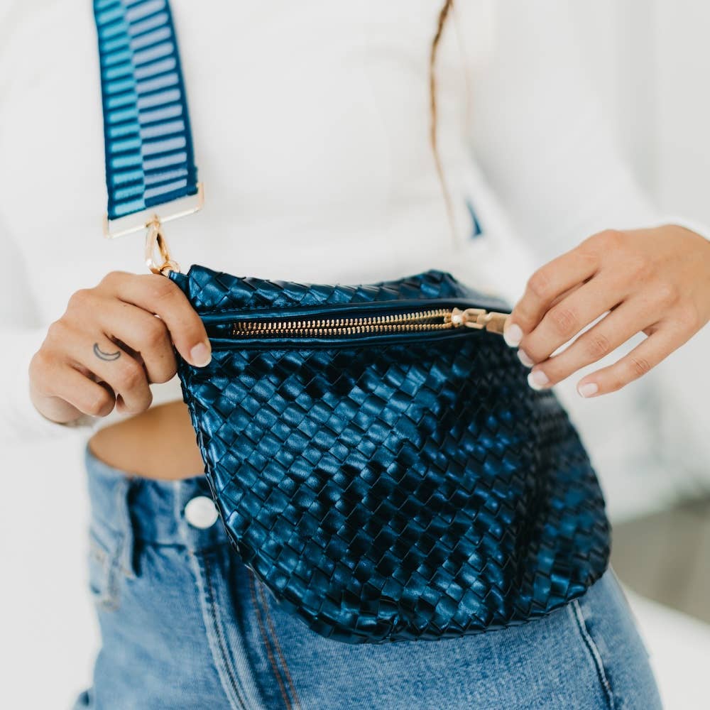 Westlyn Woven Crossbody Bag Bags + Pouches