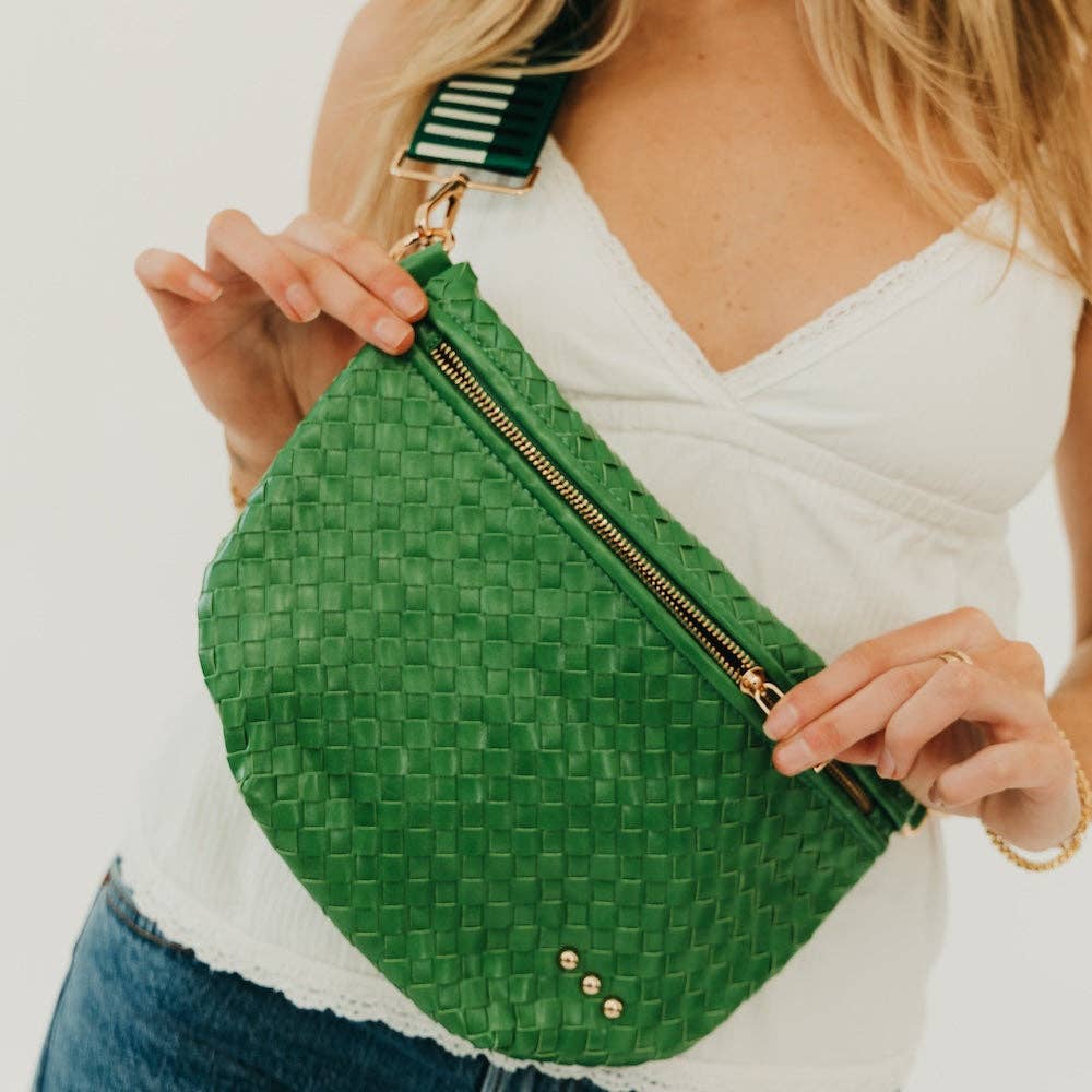 Westlyn Woven Crossbody Bag Bags + Pouches