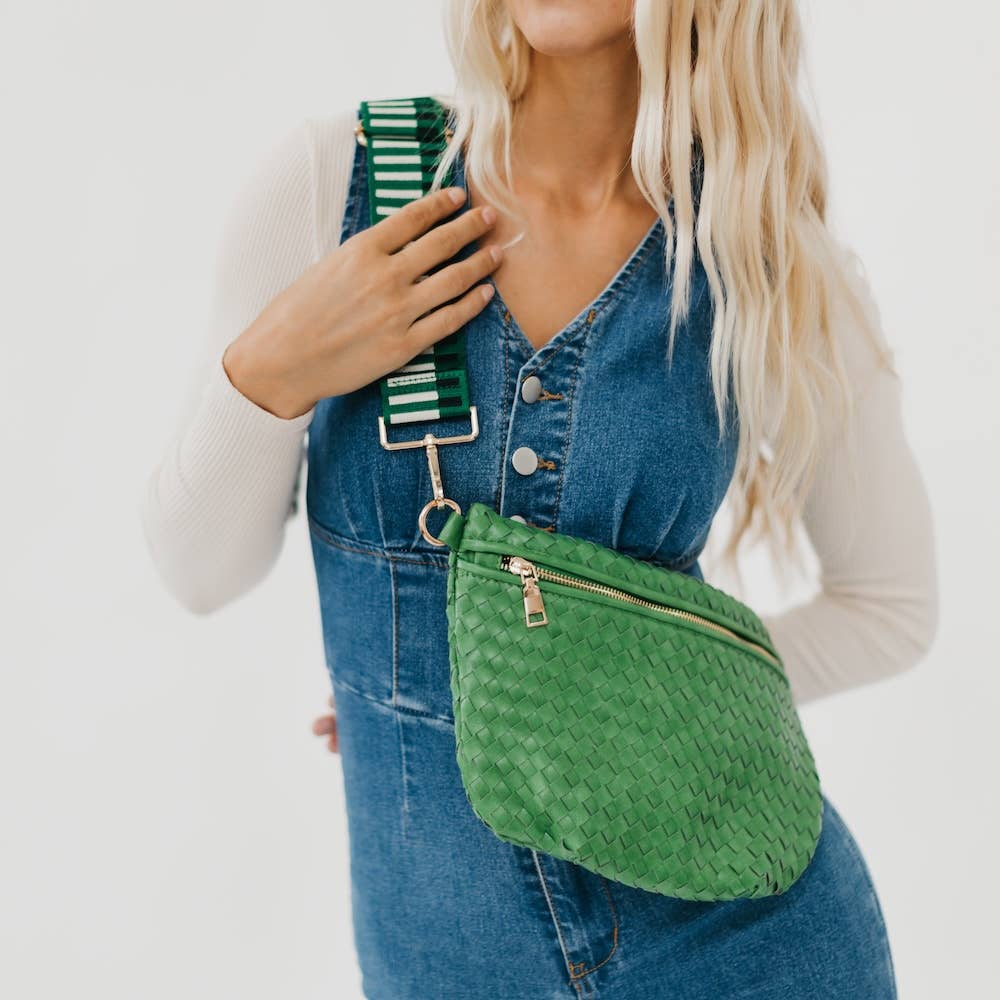 Westlyn Woven Crossbody Bag Bags + Pouches