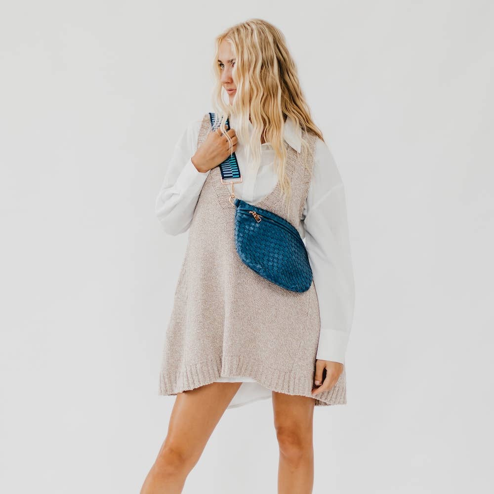 Westlyn Woven Crossbody Bag Bags + Pouches