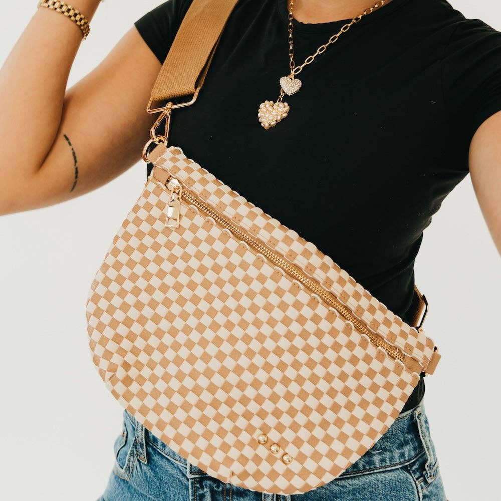 Westlyn Woven Crossbody Bag