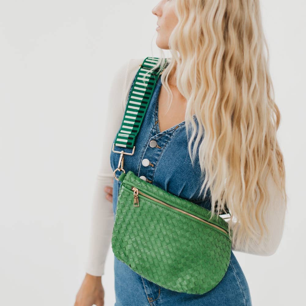 Westlyn Woven Crossbody Bag Bags + Pouches