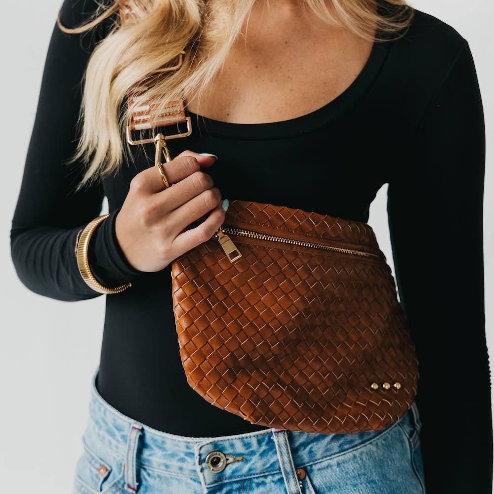 Westlyn Woven Crossbody Bag Bags + Pouches
