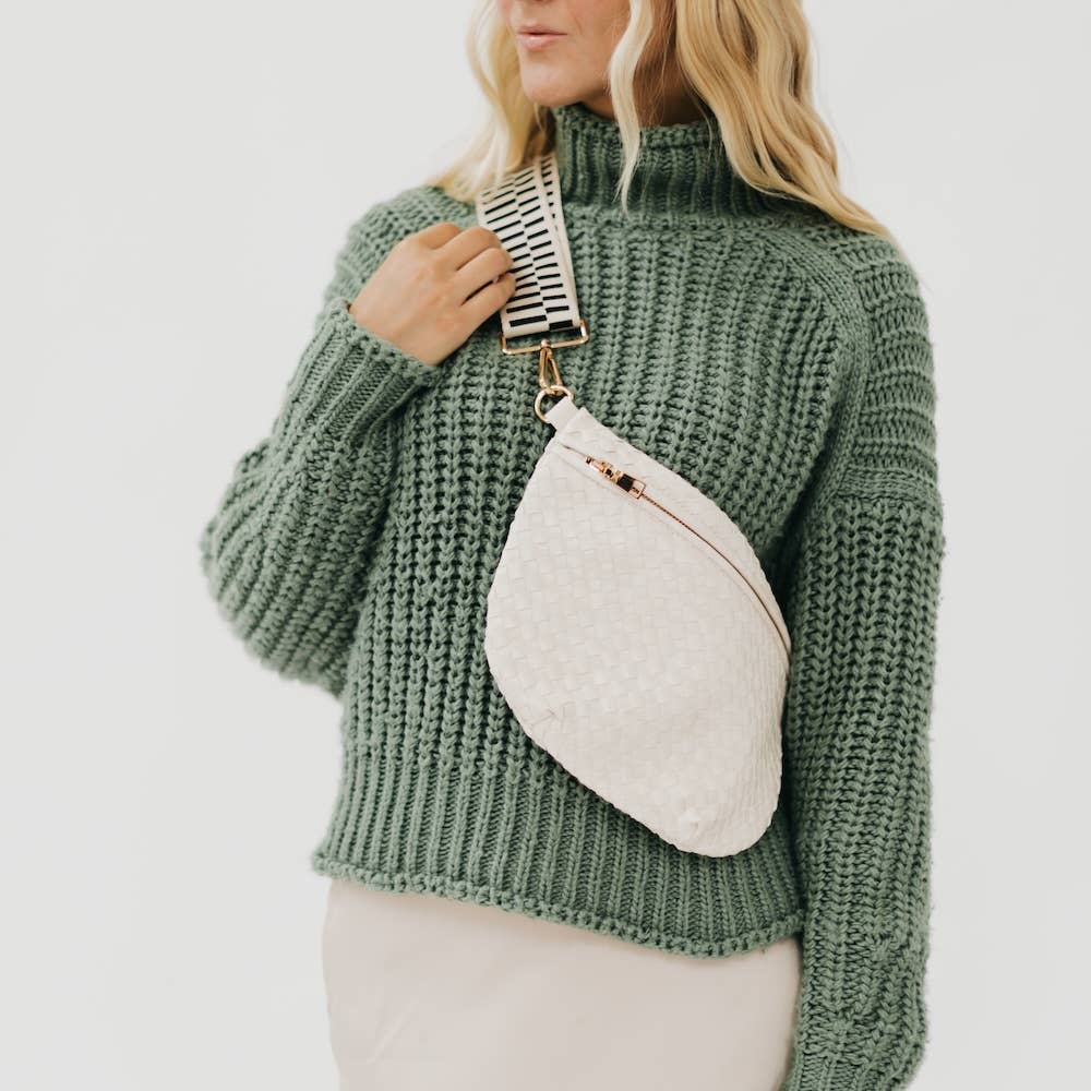 Westlyn Woven Crossbody Bag Bags + Pouches