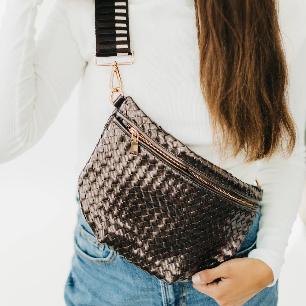 Westlyn Woven Crossbody Bag Bags + Pouches