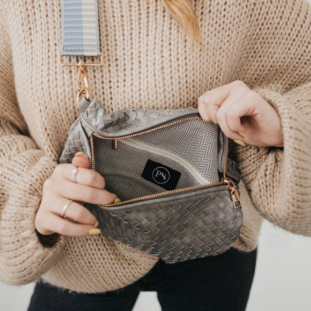 Westlyn Woven Crossbody Bag Bags + Pouches