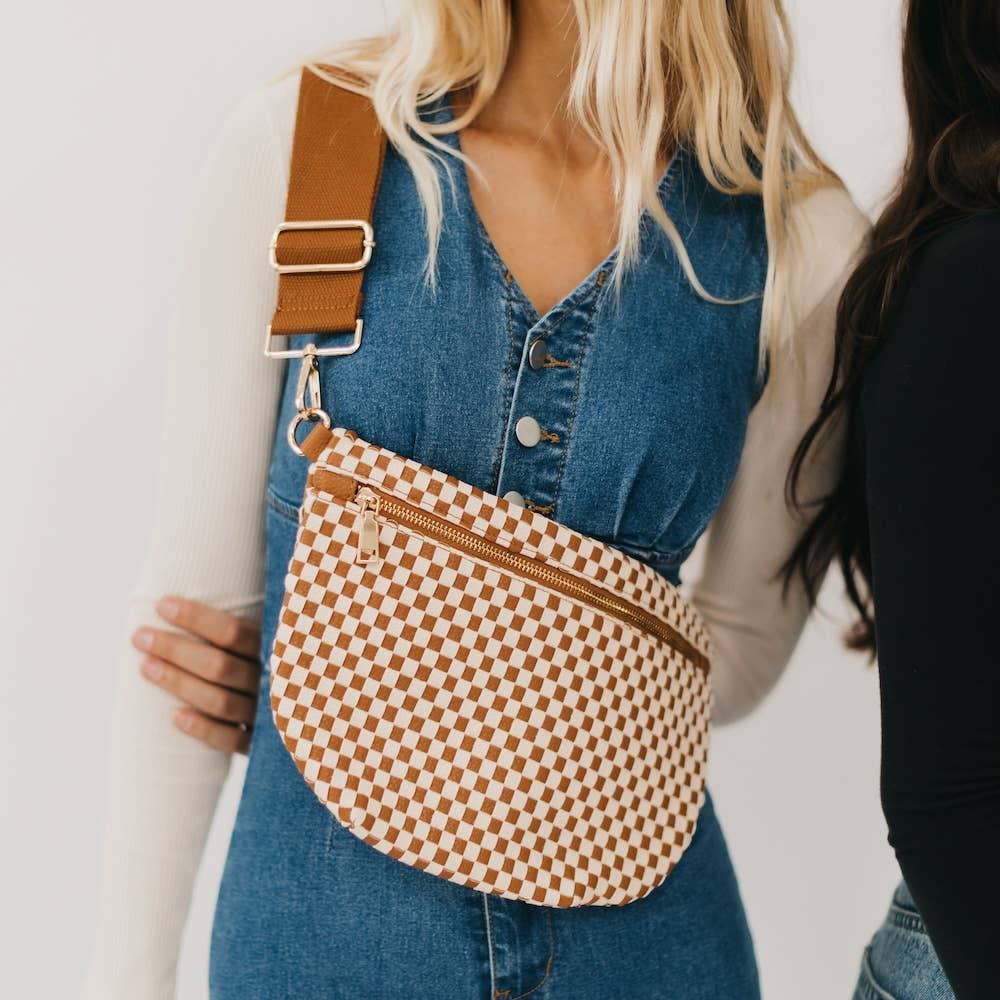 Westlyn Woven Crossbody Bag Bags + Pouches