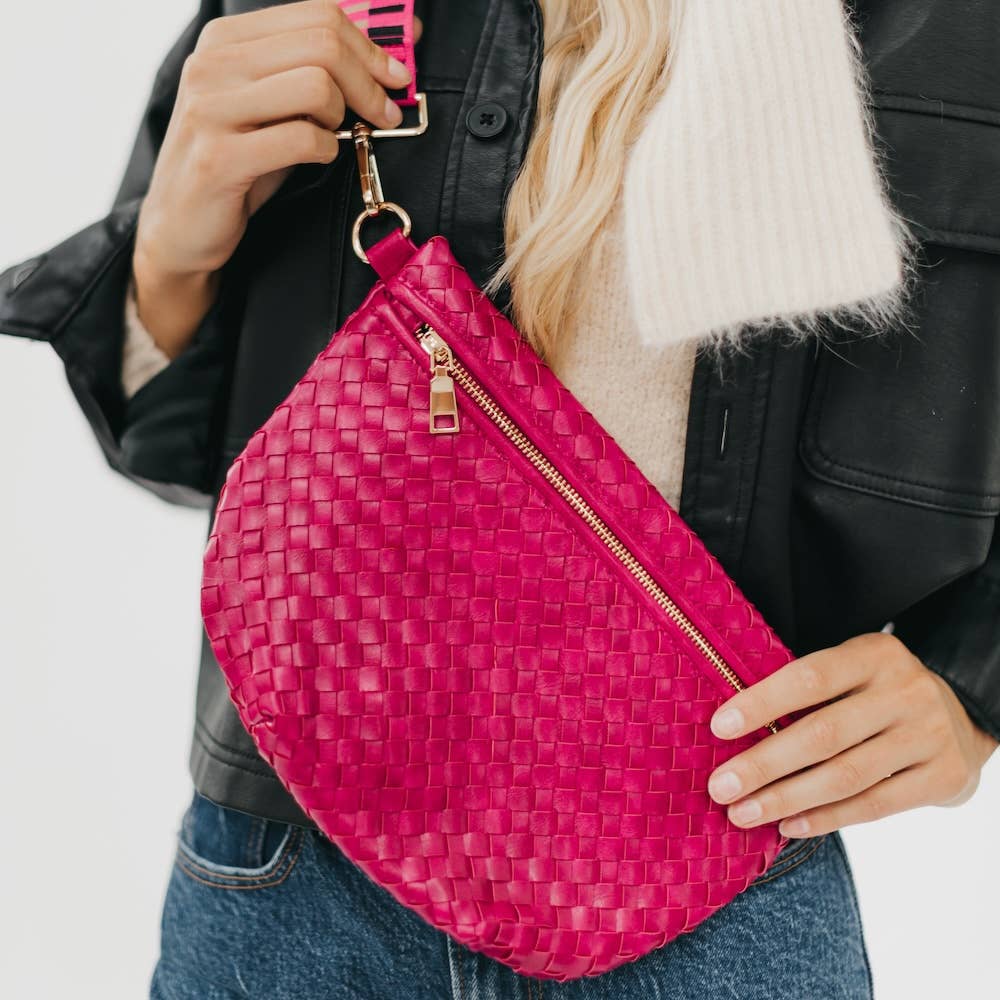 Westlyn Woven Crossbody Bag Bags + Pouches