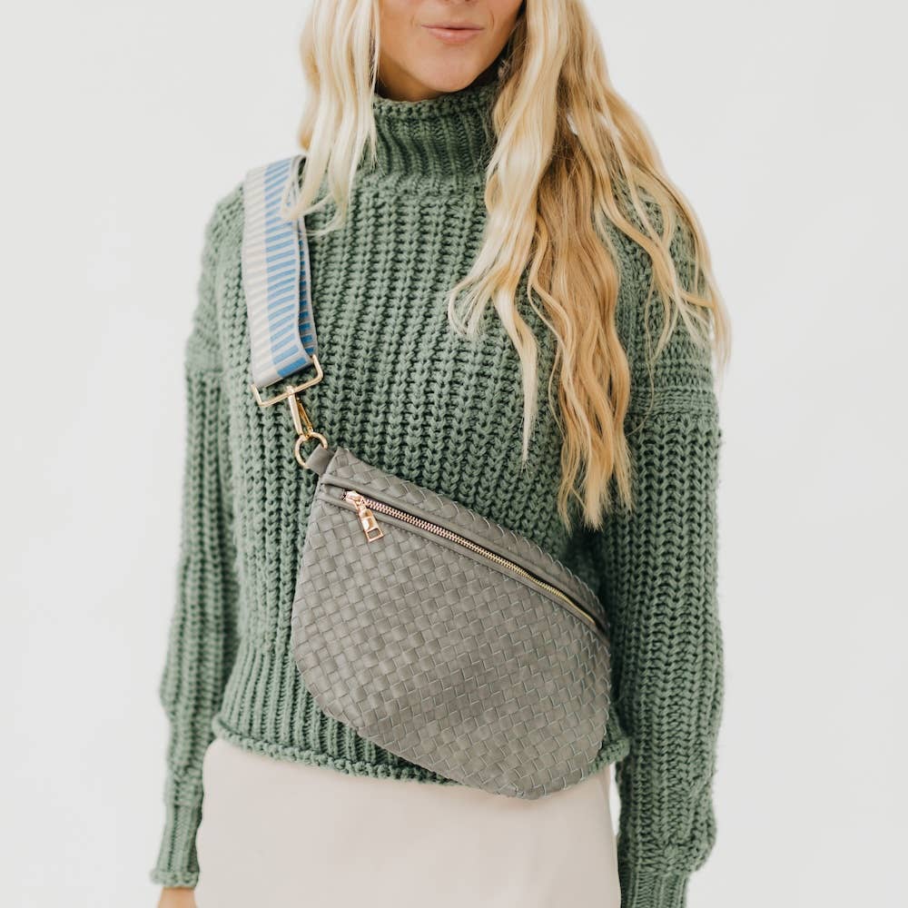 Westlyn Woven Crossbody Bag Bags + Pouches