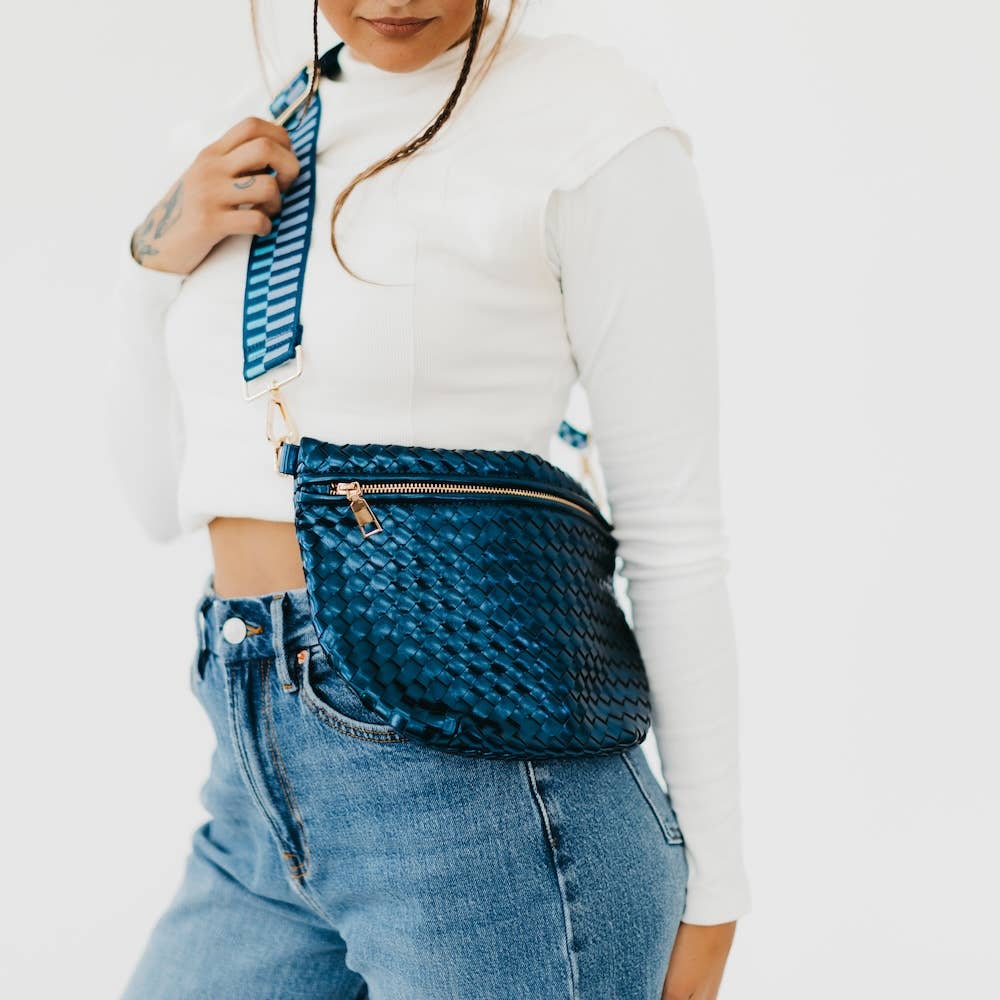 Westlyn Woven Crossbody Bag Bags + Pouches