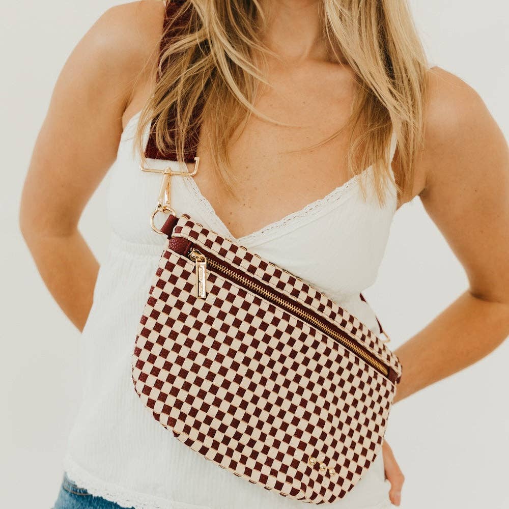 Westlyn Woven Crossbody Bag Bags + Pouches