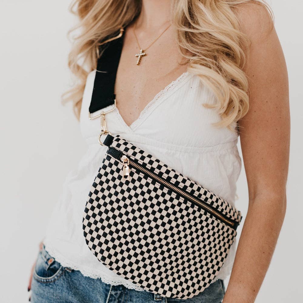 Westlyn Woven Crossbody Bag Bags + Pouches