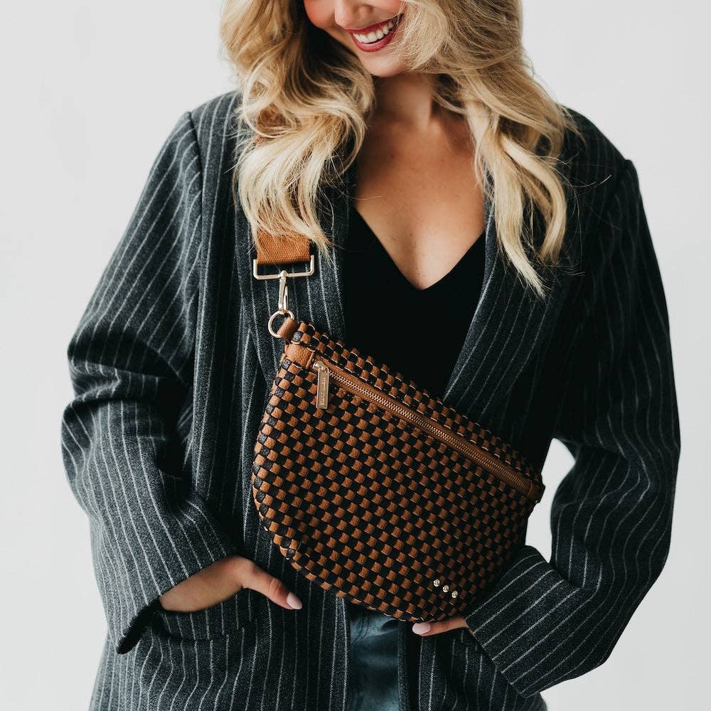 Westlyn Woven Crossbody Bag Bags + Pouches