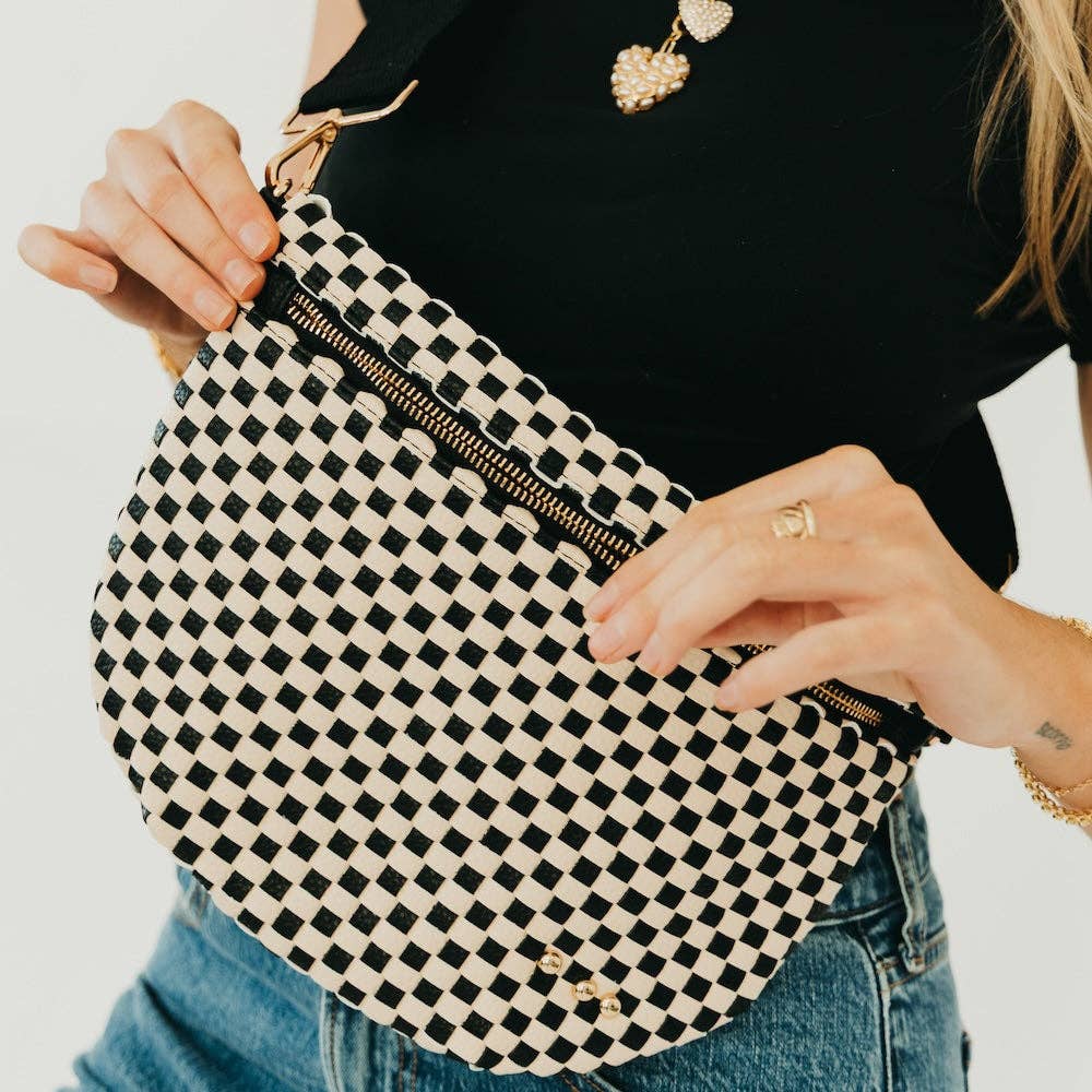 Westlyn Woven Crossbody Bag Bags + Pouches