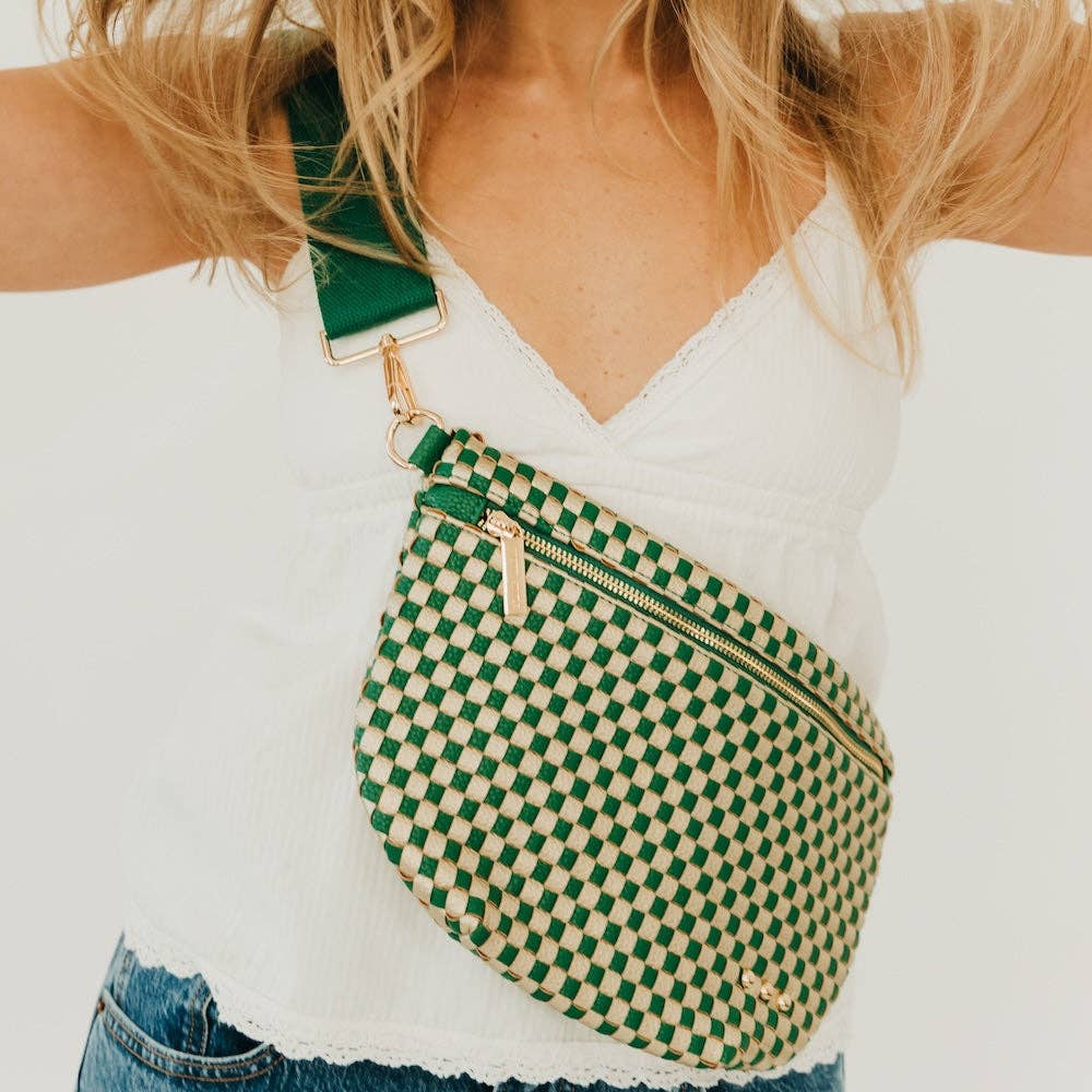 Westlyn Woven Crossbody Bag Bags + Pouches
