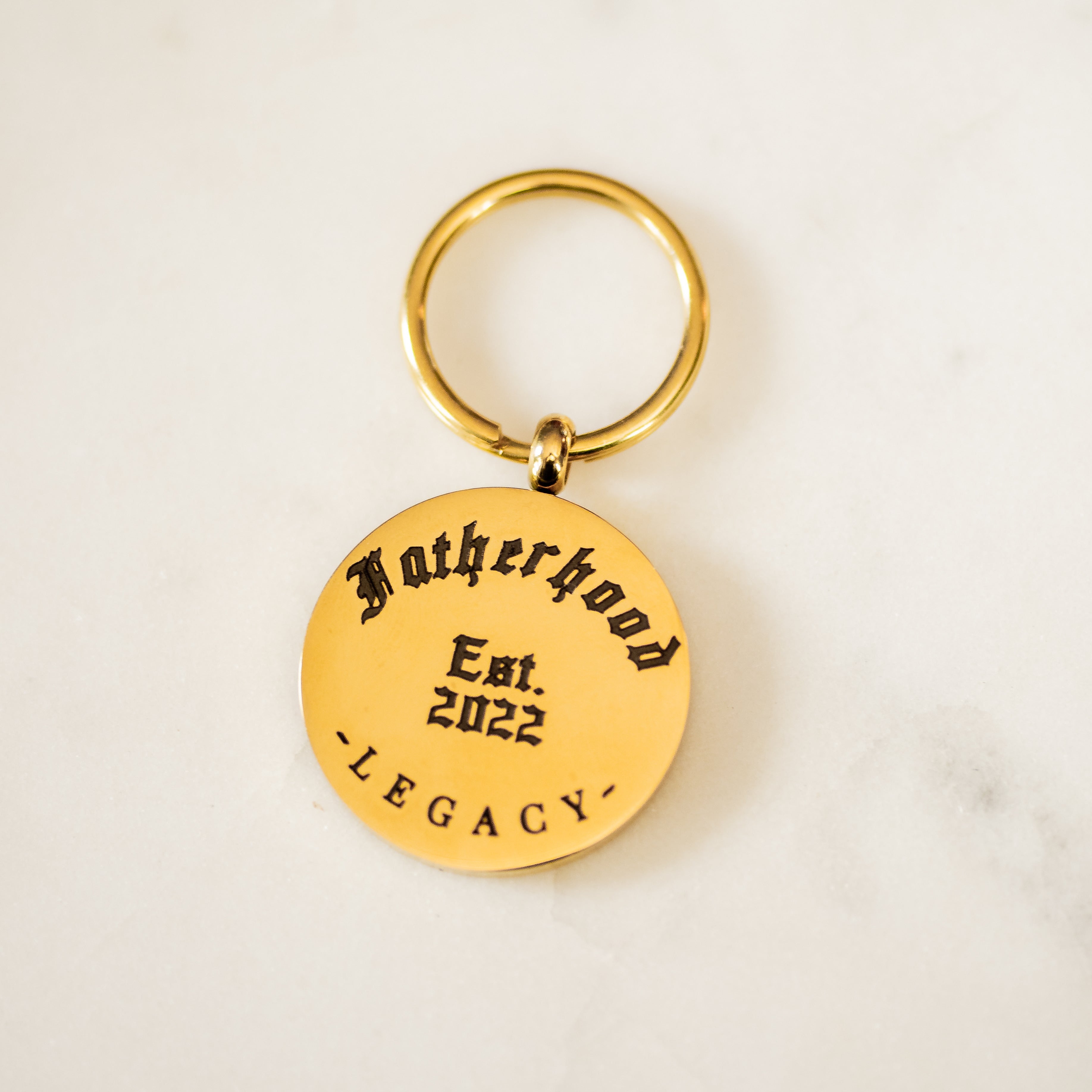 Fatherhood Key Tag