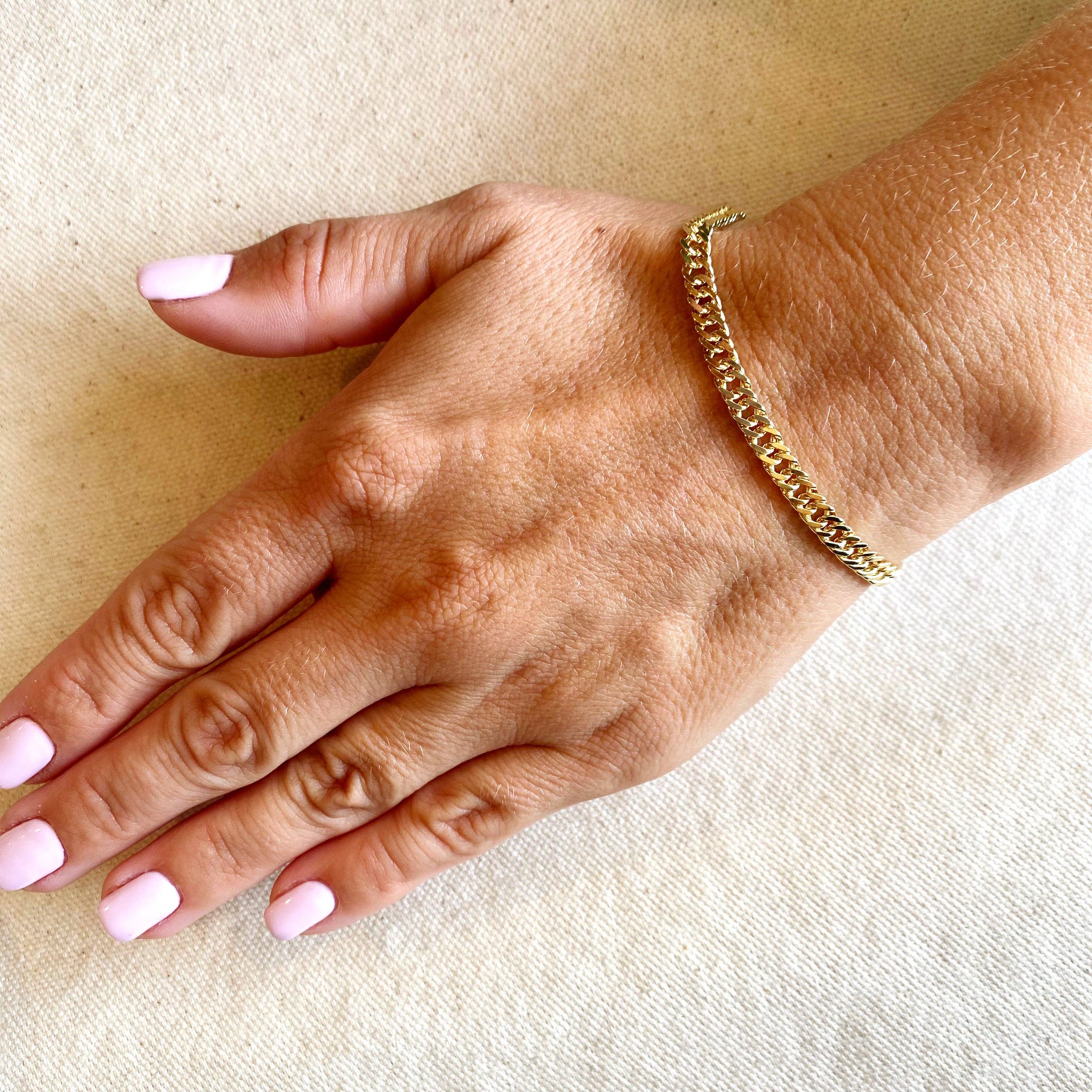 Dainty Curb Chain Bracelet