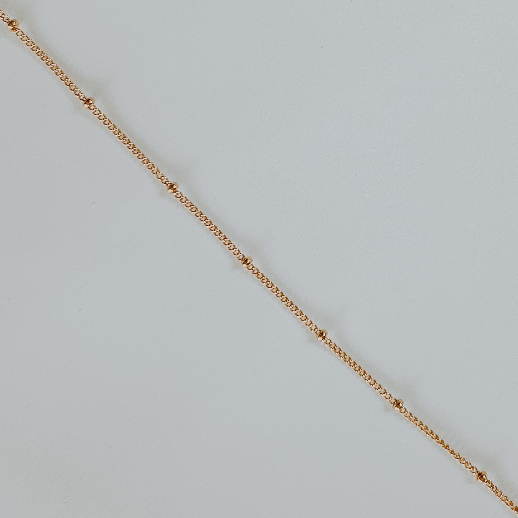 18k Gold Filled Satellite Anklet Bracelets + Anklets