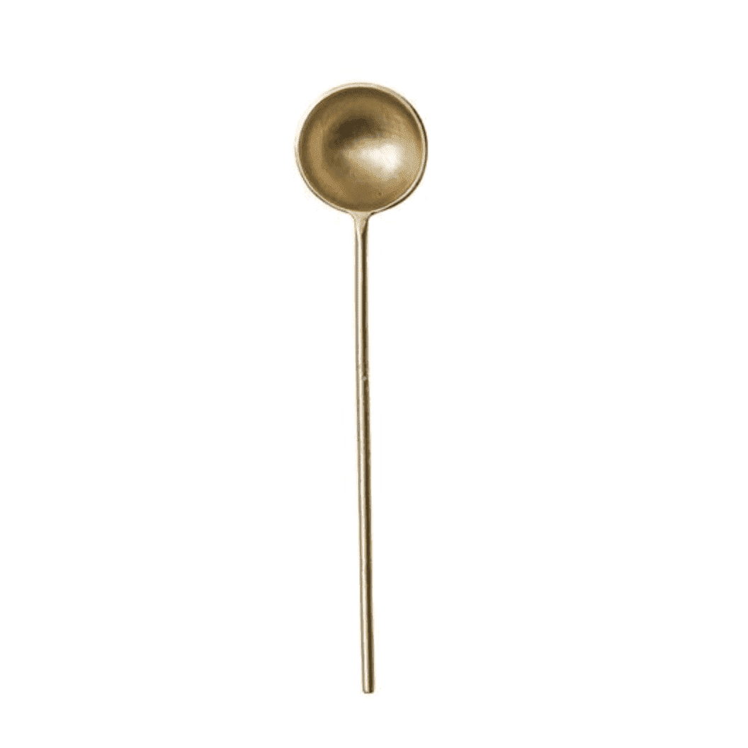 5" Brass Spoon Kitchen + Drinkware