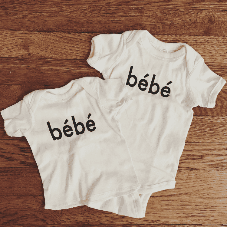 Bebe Onesies // Natural Babies + Kids