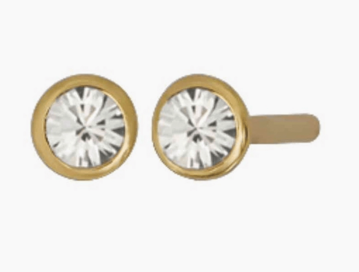Birthstone Stud Earrings in Gold // Choose Stone Earrings
