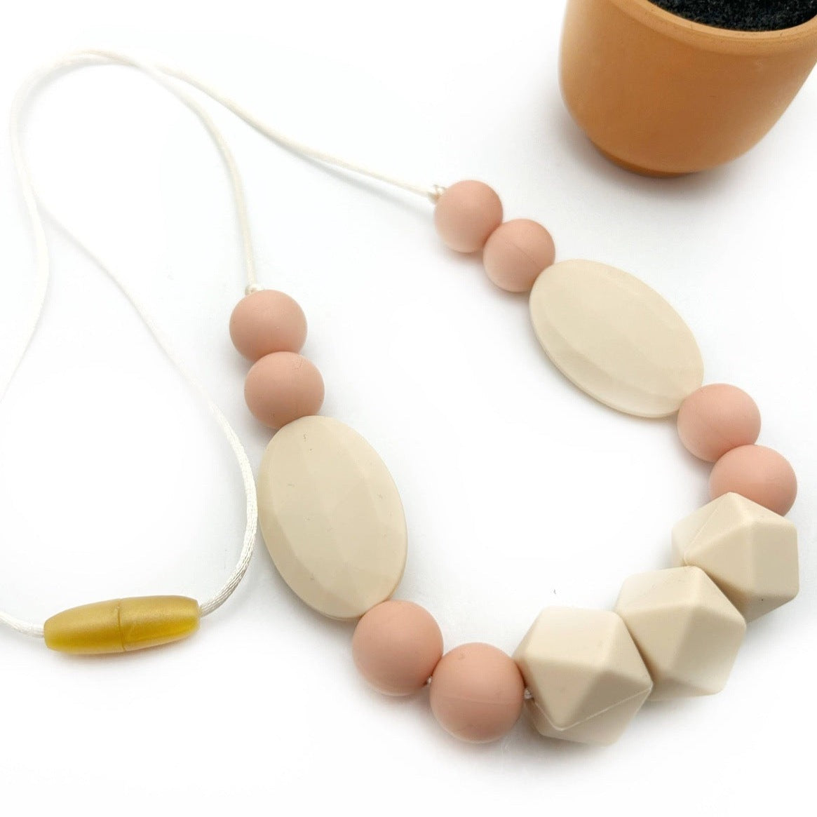 Breastfeeding Silicone Necklace for Mom Babies + Kids