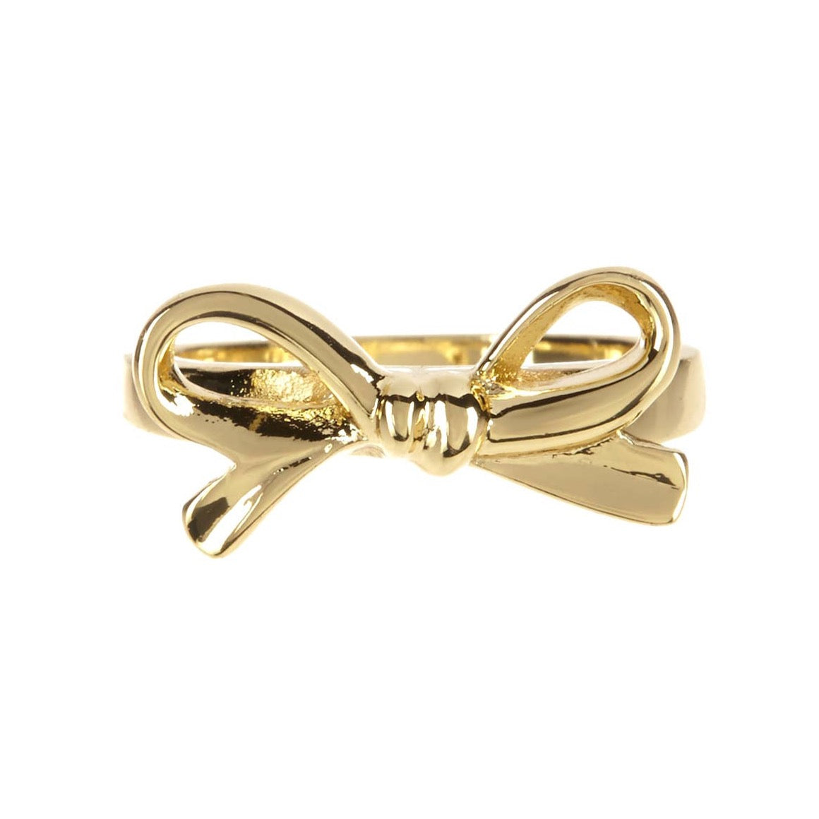 Dainty Bow Ring - Gold Rings