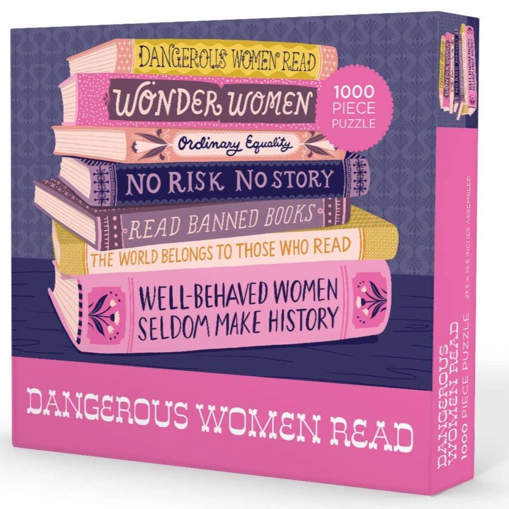 Dangerous Women Read Puzzle Games + Playing Cards