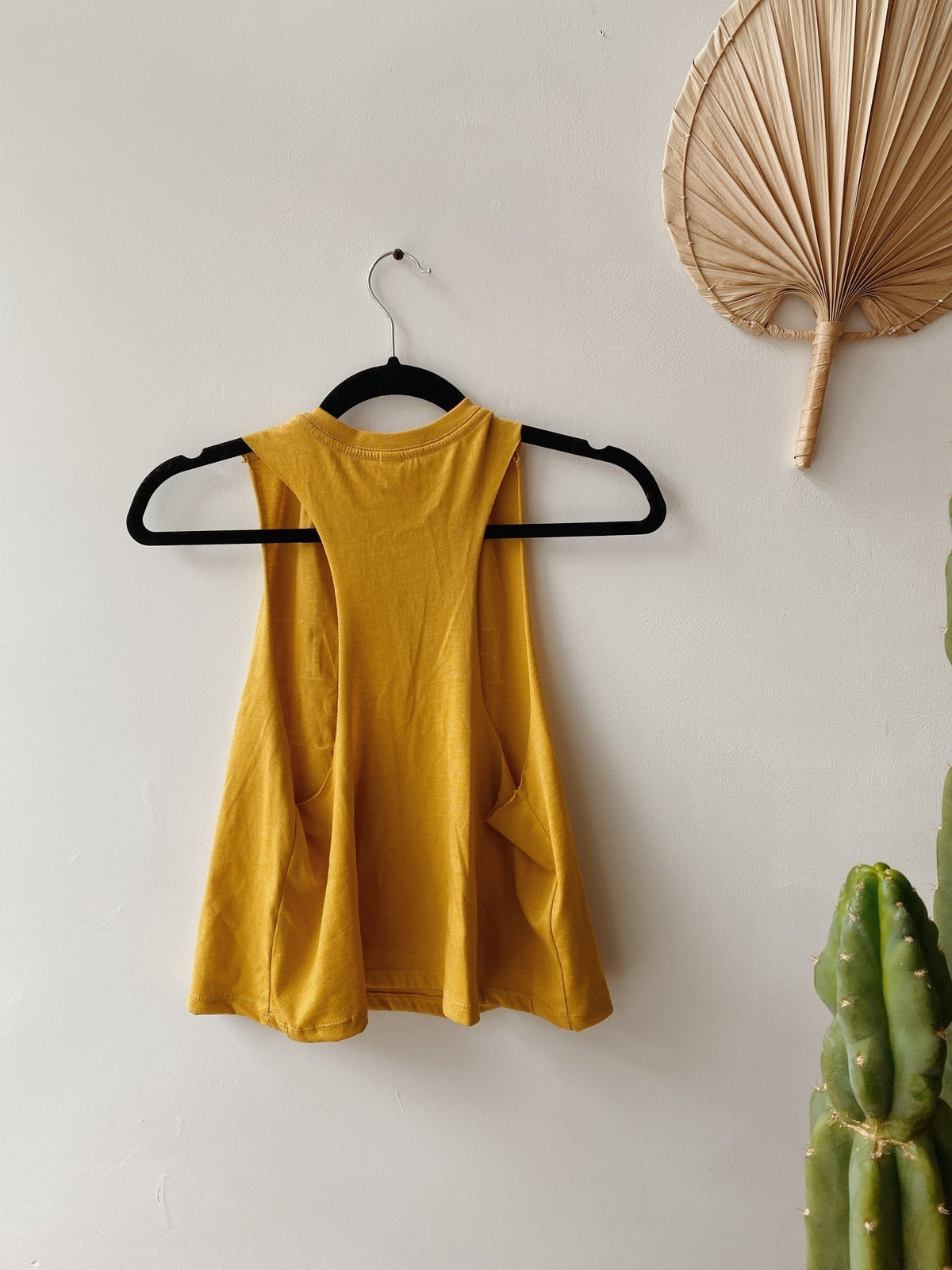 Femme Libre Cropped Tank // Mustard Tops