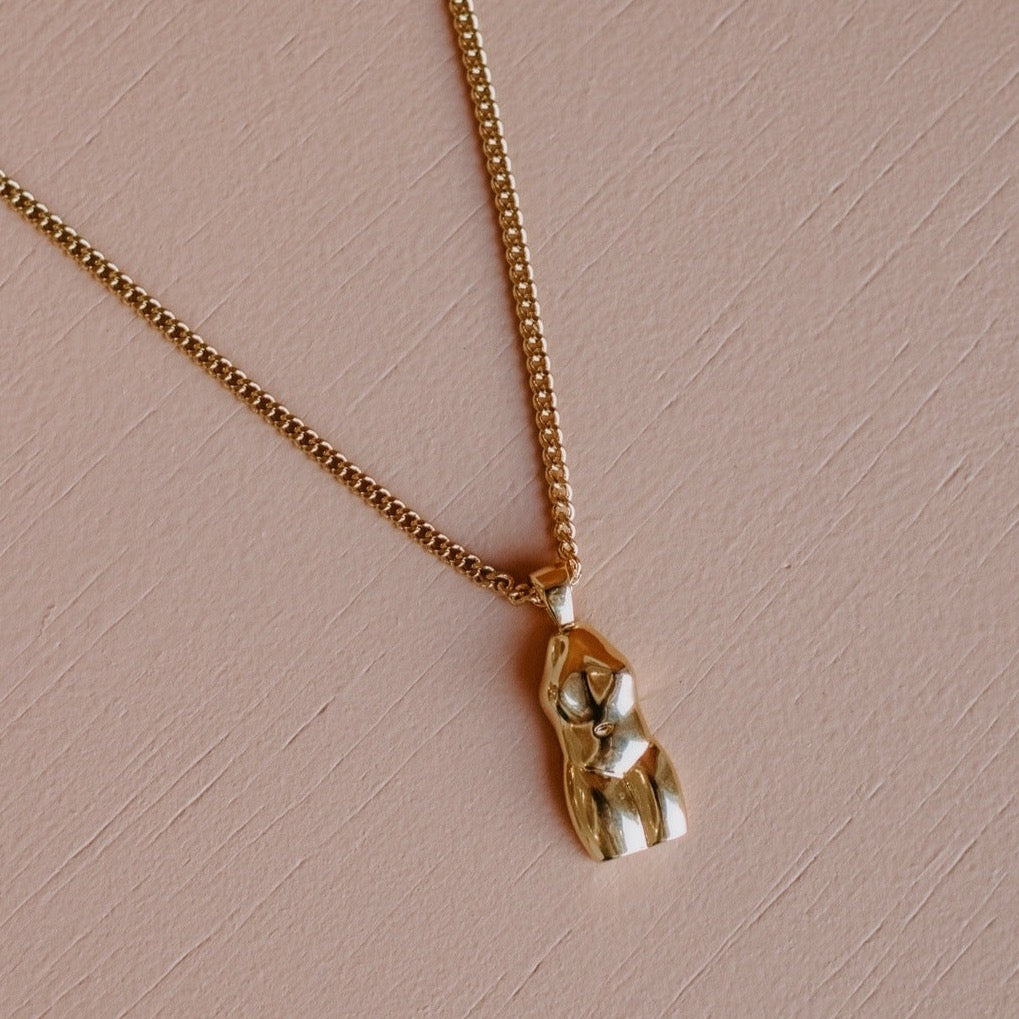 Goddess Necklace // Gold or Silver Necklaces