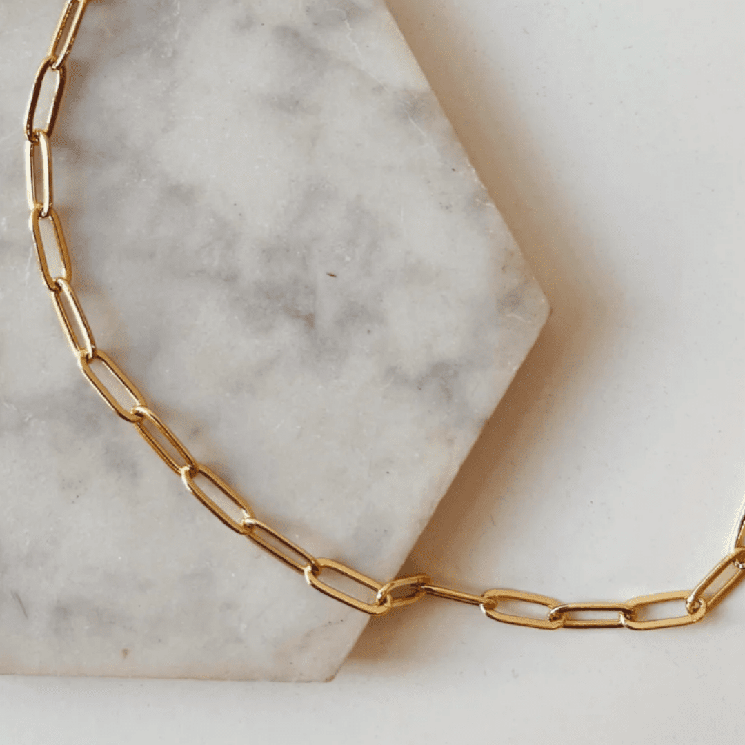 Filled Essential Chains Gold Layering