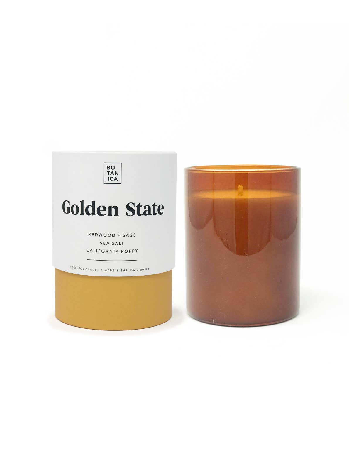 Golden State Medium Candle | 7.5oz Candles + Incense