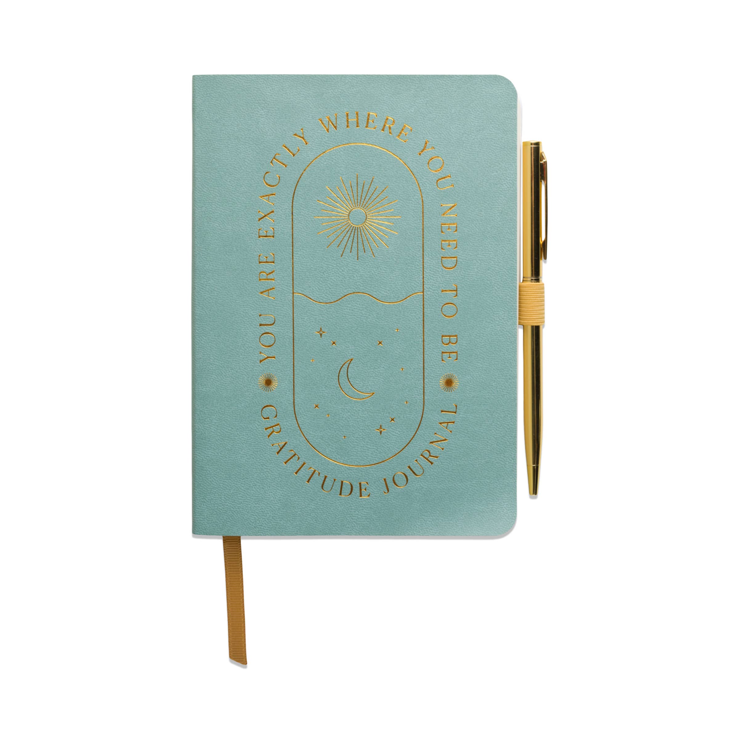 Gratitude Journal W/pen - Where You Need To Be Notebooks + Journals