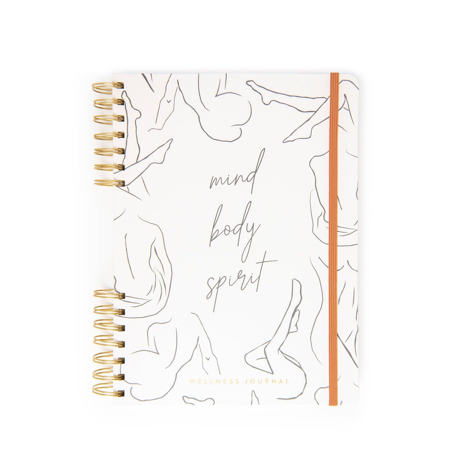 Guided Wellness Journal - "Mind Body Spirit" Notebooks + Journals