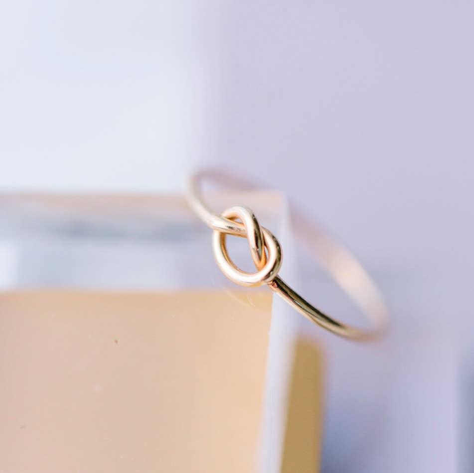 Love Knot Ring Rings