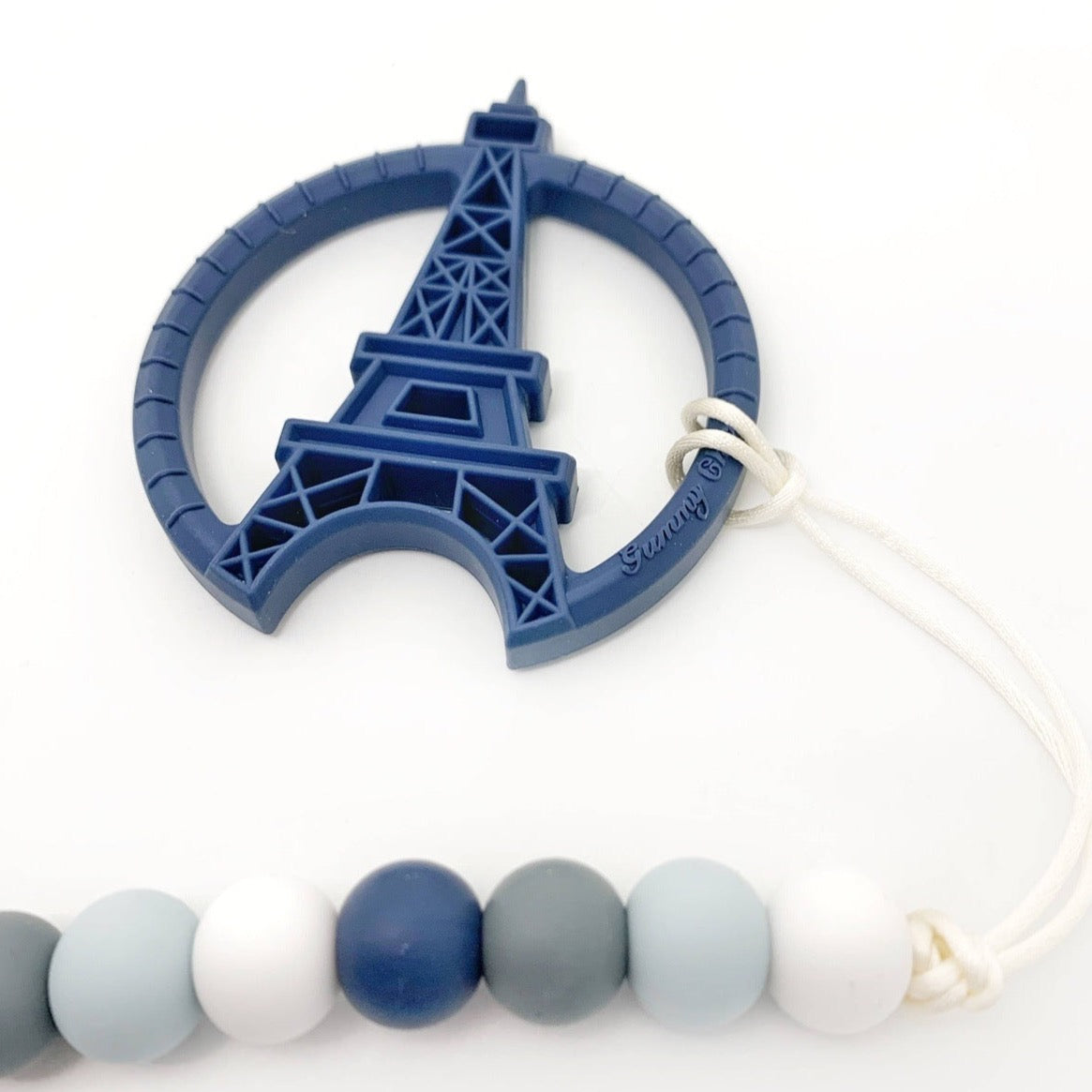 Paris tower with clip - Navy blue Babies + Kids