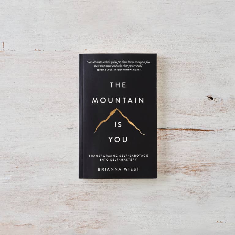 The Mountain Is You by Brianna Wiest Books