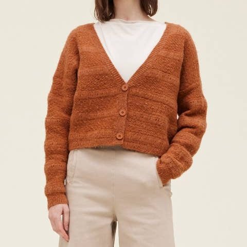 V- Neck Clayt Sweater Cardigan Tops